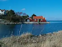 Maison sur l'île de Hälsö