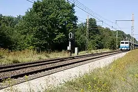 La halte de Fontainebleau - Forêt.