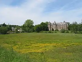 Le château de Ham-sur-Heure.