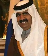 Hamad ben Khalifa Al Thani.