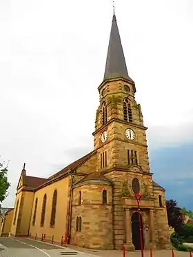 Église Saint-Hubert d'Hambach