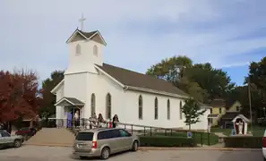 Église du Sacré-Cœur à Hamilton aux États-Unis.