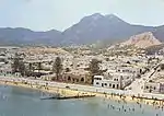Aperçu de la plage de Hammam Lif vers 1950.