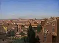 Une vue de Rome à partir du logement de l'artiste (Et prospekt af Rom set fra kunstnerens bolig, 1858)