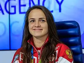 Anna Viakhireva en 2016