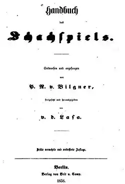 Image illustrative de l’article Handbuch des Schachspiels