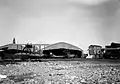 Île-Tudy : hangars de la base d'hydravions (musée départemental breton, fonds Jacques de Thézac).