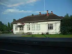 Gare d'Hankasalmi.