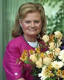 Hannelore Kohl en 1991.