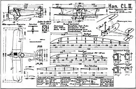 vue en plan de l’avion