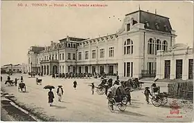 Gare de Hanoï en 1902.