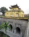 Grande porte de la citadelle.