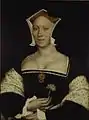 Elisabeth Vaux, Hans Holbein le Jeune