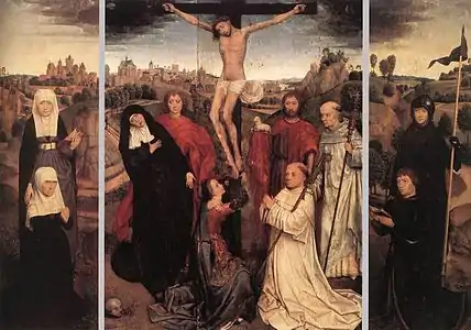 Hans Memling : Triptyque de la Crucifixion
