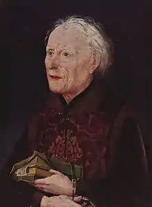 Portrait du chanoine Georg Graf von Löwenstein, vers 1456, Germanisches Nationalmuseum.