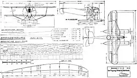 vue en plan de l’avion