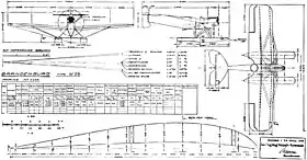 vue en plan de l’avion