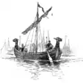 Bateau de la Hanse au XIVe siècle