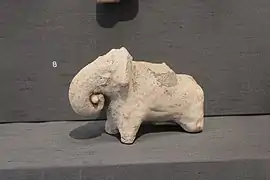 Figurine d'un éléphant, Dabarkot (Baloutchistan), British Museum.