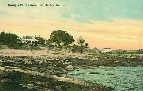 Hardy's Point, vers 1912.