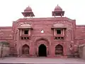 Entrée du Harem of Fatehpur-Sikri, près d'Agra (Inde)