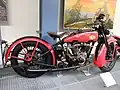 Harley-Davidson J bicylindre en V 990 cm3 (1928).