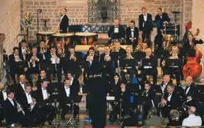 L'Orchestre d'Harmonie Antibes Juan-Les-Pins Côte d'Azur en concert.