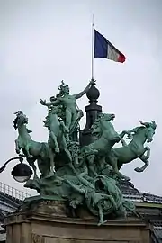 Georges Récipon, l'Harmonie triomphant de la discorde (1900), Paris, Grand Palais.