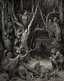 Les Harpies de Gustave Doré