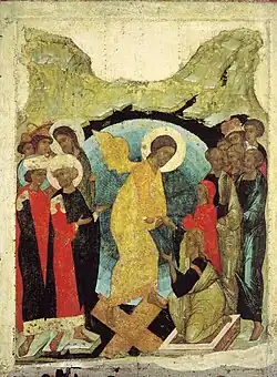 Descente aux Enfers (icônes)(1408, Galerie Tretiakov)