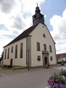 Église protestante de Harskirchen.