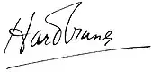 signature de Hart Crane