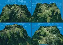 Cartes du massif.