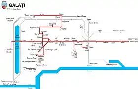 Voir la carte de la ligne.