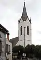 L'église, côté ouest.