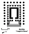 Plan du temple.