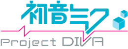 Logo du premier opus du jeu Hatsune Miku: Project DIVA, utilisée comme logo de la série.
