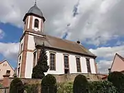 Église simultanée Saint-Laurent de Hattmatt.