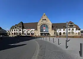 Worms Hauptbahnhof.