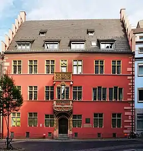 Maison ou vécurent Érasme et Gilbert Cousin à Fribourg