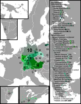 Image illustrative de l’article Haut allemand