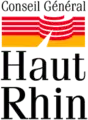 Logo du Haut-Rhin (conseil général) de 2002 à 2005.