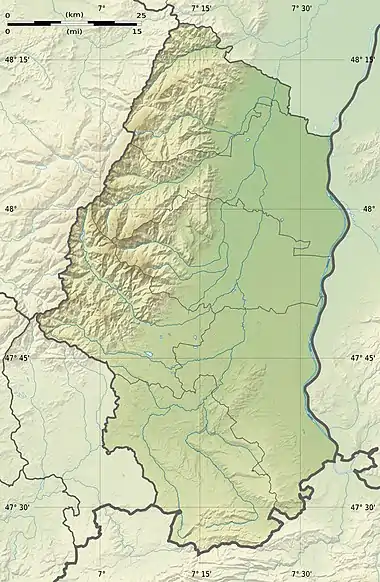 Voir sur la carte topographique du Haut-Rhin
