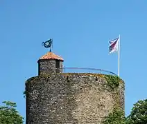 La tour Mélusine à Vouvant.