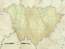 voir sur la carte de la Haute-Loire