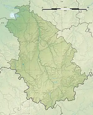 Voir sur la carte topographique de la Haute-Marne