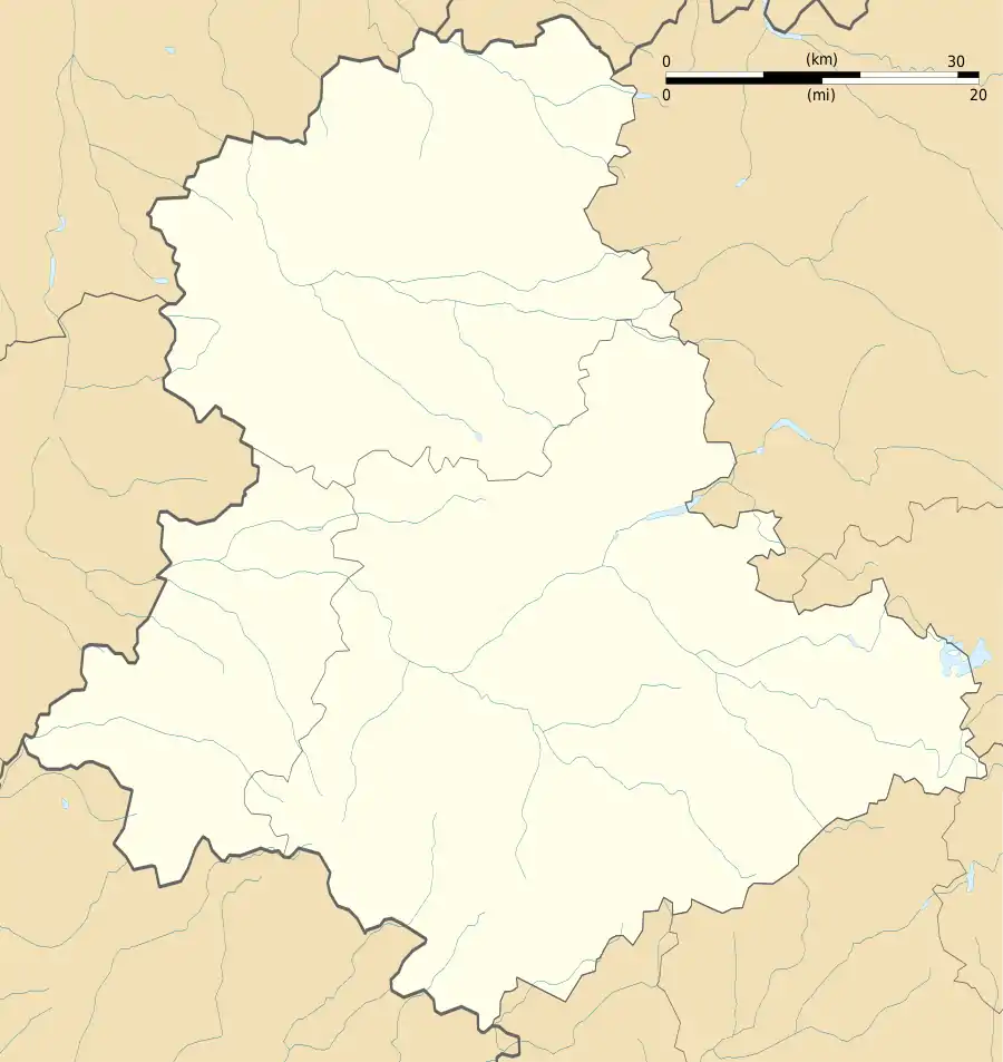 Voir sur la carte administrative de la Haute-Vienne