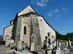 Le chevet de l'église Notre-Dame.