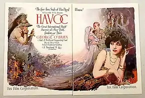 Description de l'image Havoc (1925) poster.jpg.