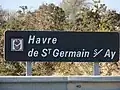 Le havre de Saint-Germain-sur-Ay.